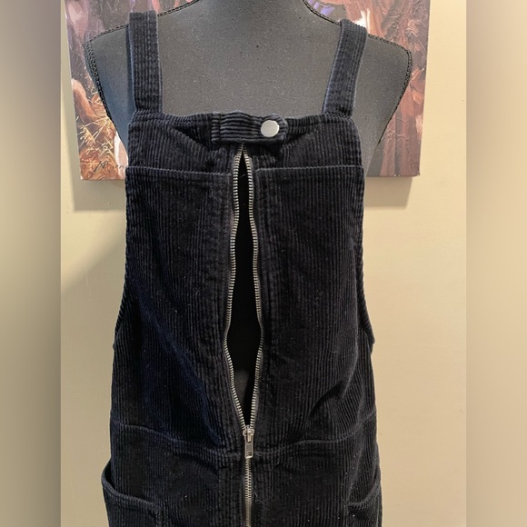 Forever 21 Black Corduroy Skirt Jumper - Picture 5 of 8